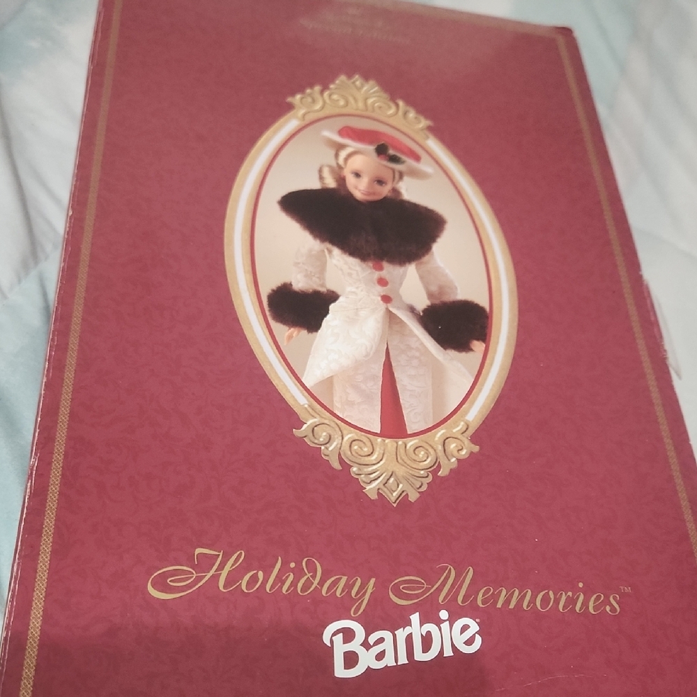 Barbie Red and White Holiday Decor Collection NWT